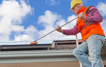 Wrinehill soft wash roof cleaning